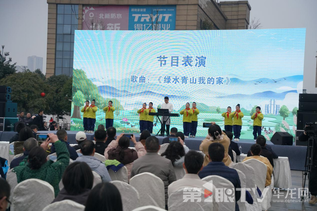 节目表演。第1眼TV-华龙网记者 欧武夷 摄