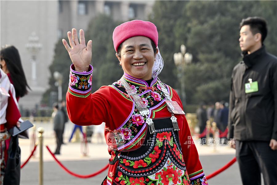 3月12日，十四届全国人大四次会议圆满完成各项议程在北京人民大会堂闭幕。新华日报·交汇点报记者 吴胜 万程鹏 摄