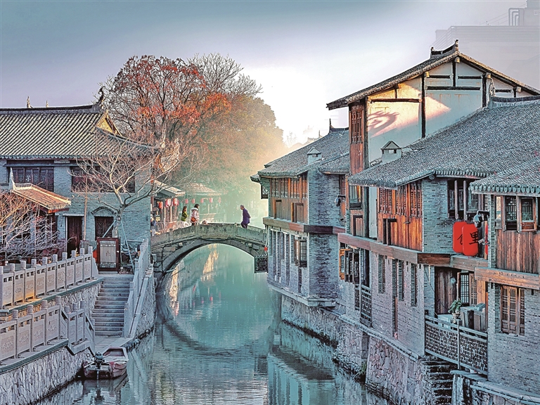 【文化中国行】浙江台州路桥：千年商街 历久弥新