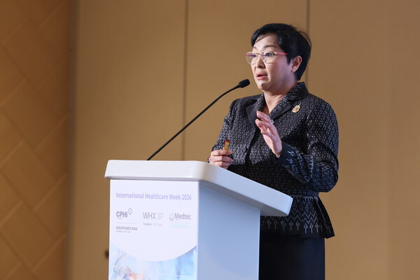 Dr. Kanyarat Kuisuwan, Director, Office of Integrated Medical Industry Promotion, Department of Health Service Support, Ministry of Public Health, delivered the keynote address on “The Vision for Thai Public Health Toward Regional Excellence and Resilient Medical Security in All Circumstances” at the press conference for WHX Bangkok and Medtec Southeast Asia 2026 Dr. Kanyarat Kuisuwan, Director, Office of Integrated Medical Industry Promotion, Department of Health Service Support, Ministry of Public Health, delivered the keynote address on “The Vision for Thai Public Health Toward Regional Excellence and Resilient Medical Security in All Circumstances” at the press conference for WHX Bangkok and Medtec Southeast Asia 2026