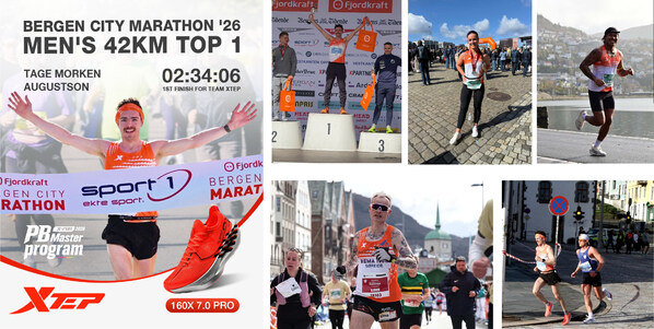 The wonderful moments of the champion runner Tage Morken Augustson and other runners