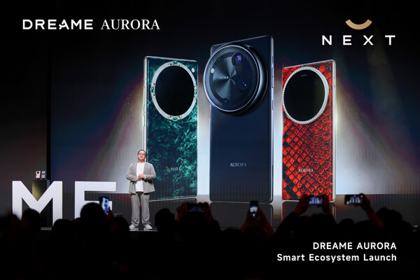 DREAME AURORA unveils its ultra-premium smartphone collection.