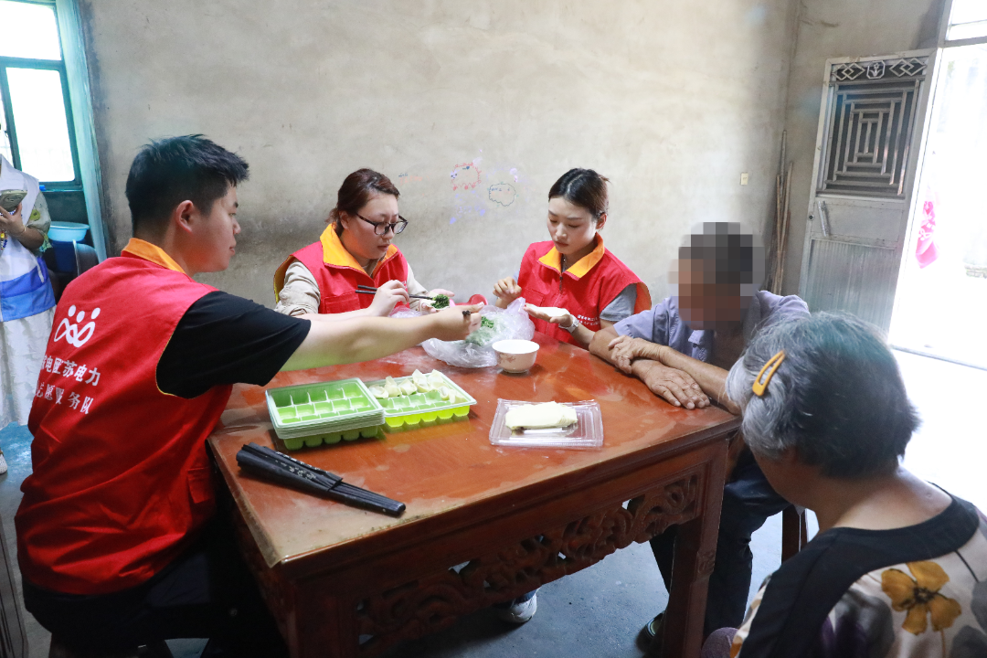 一碗“电记馄饨”惦记桑榆 溧阳供电特色志愿项目暖心上线