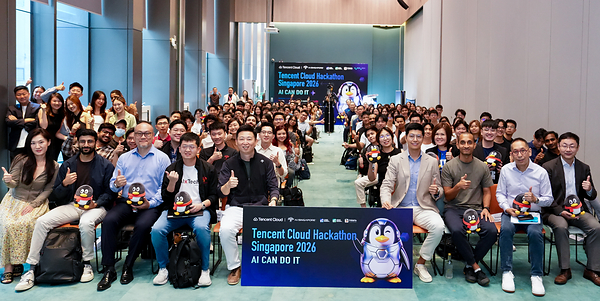 AI CAN DO IT Tencent Cloud Hackathon Singapore 2026 Launch Event